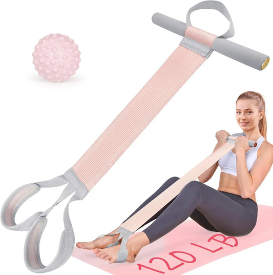 Full Body Toning & Stretching Band with Pedals