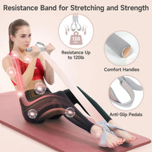 Full Body Toning & Stretching Band with Pedals