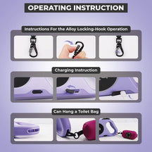 Retractable LED Dog Leash with Flashlight