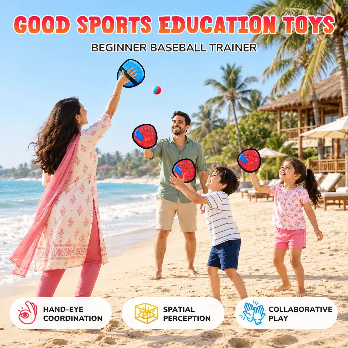 Toss and Catch Ball Game for Adults and Family I Indoor & Outdoor