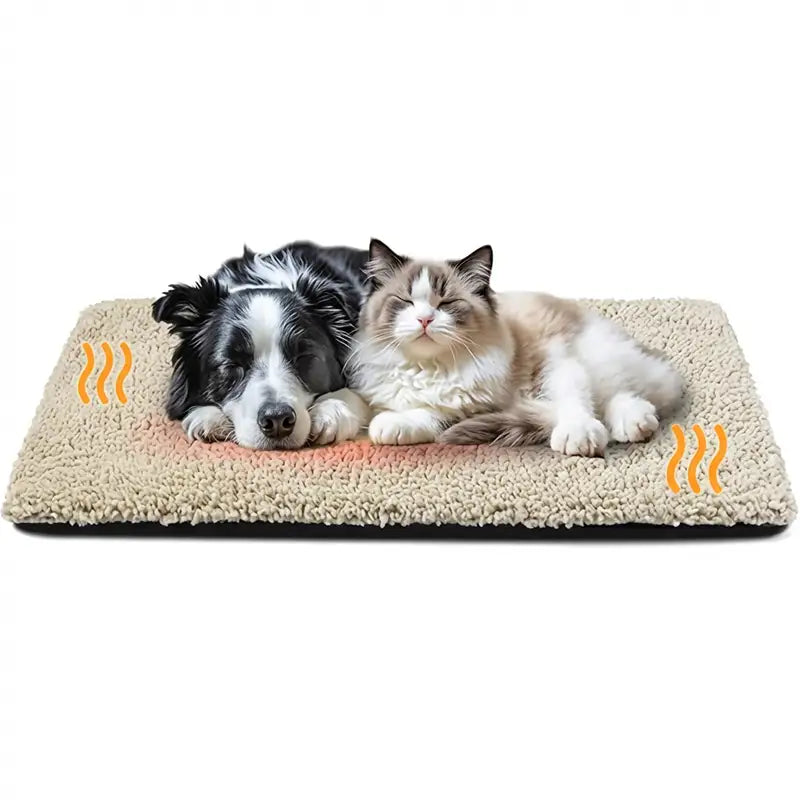 Self Heating Cat & Small Dog Mat | Warm, Soft & No Power Needed