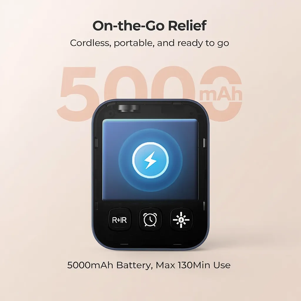 Body Pain Cure Belt with Red Light Therapy