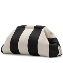 Striped Knit Luxe Everyday Essentials Clutch