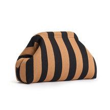 Striped Knit Luxe Everyday Essentials Clutch