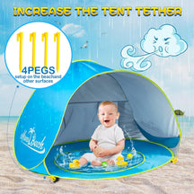 Baby Beach Tent Pool
