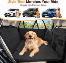 Car Seat Protector for Pets with 100% Waterproof for Car, SUV, Truck