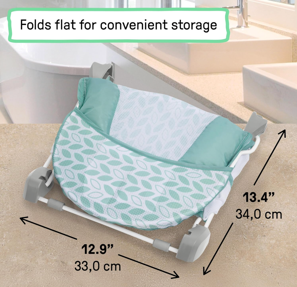 Foldaway 2-Position Baby Bathtub