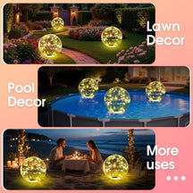 Solar Floating Pool Lights-Glow Ball