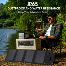 Foldable Solar Charger for Cellphone, Tablets, Laptop, Camera and More