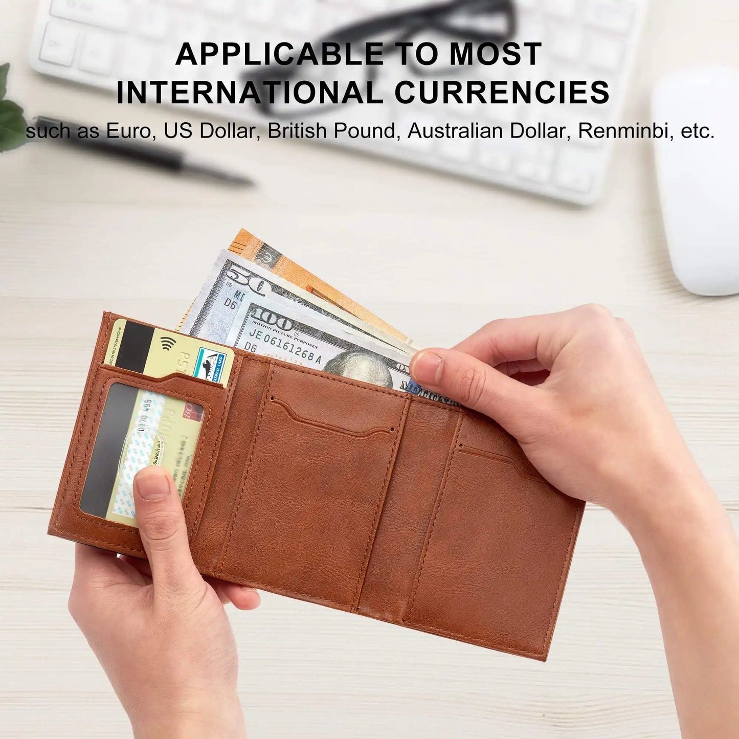 RFID Protection Slim Wallet – Keep Your Cards Safe & Organized