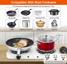 Portable Electric Double Burner