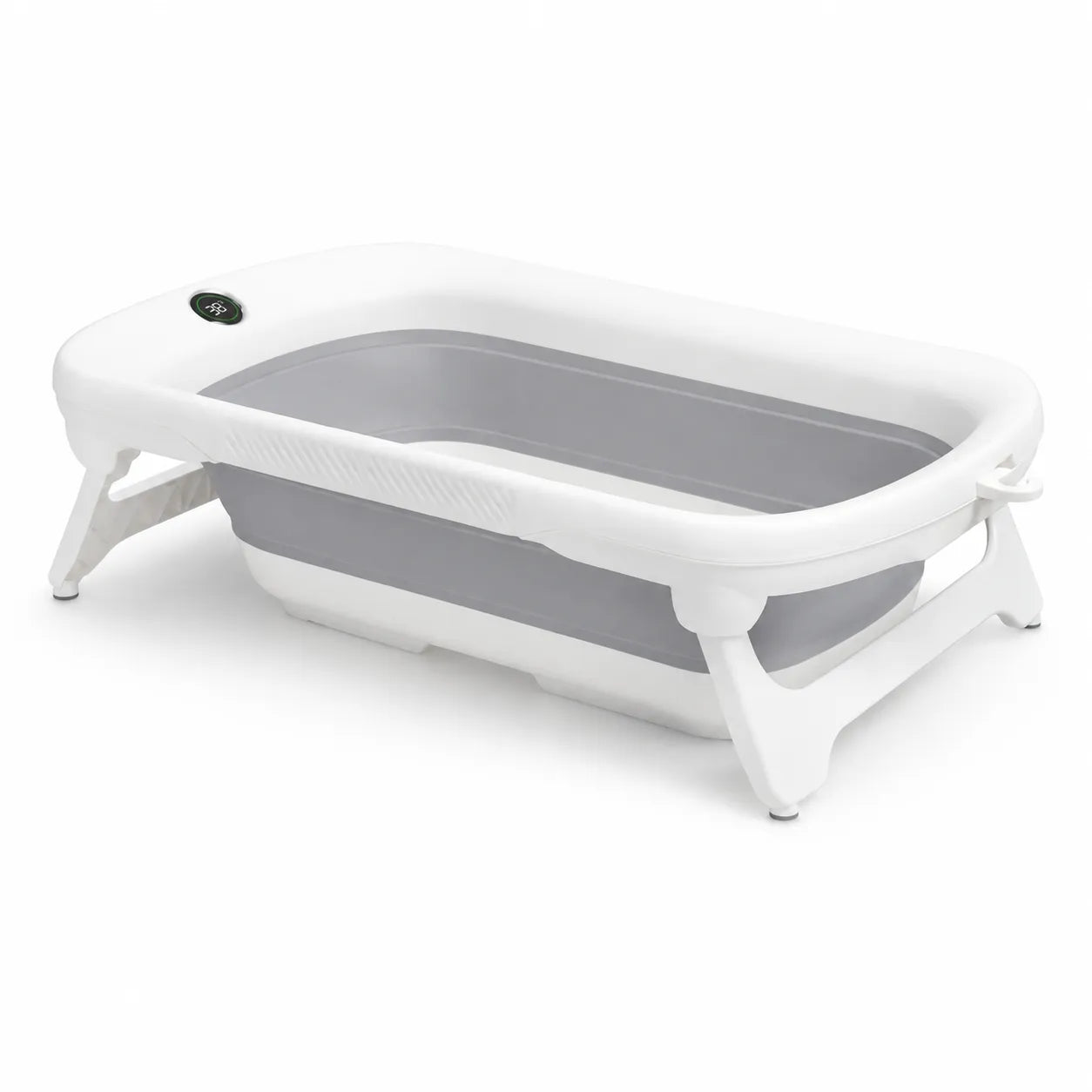 Portable Spa Bath Tub for Adults & Kids with Water Temperature Indicator Screen