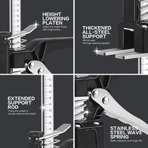 Stainless Steel Hand Lifting Arm Jack