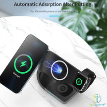 4-in-1 Fast Wireless Charging Station for Multiple Devices