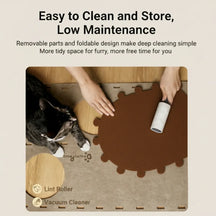 All-in-One Cat Playhouse with Scratch Lounge Bed