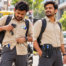 Motiongear Waist Sling Bag Keep your essential Everyday Carry gear organized, protected, and within arm's reach