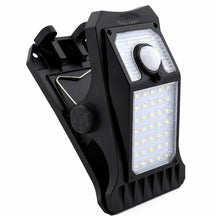 Waterproof Motion Sensor Clip Solar Light for Garden, Camping, Patio, Outdoor Living