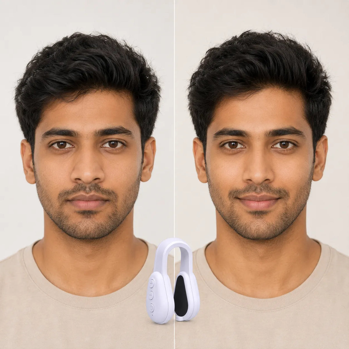 Electronic EMS Microcurrent Pulse Nose Beauty Device for Men & Women