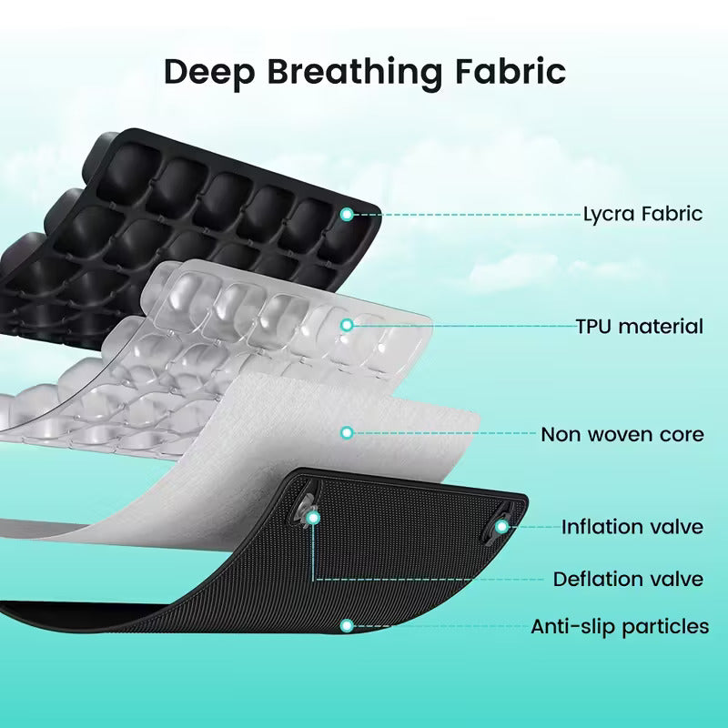 3D Airbag Inflatable Seat Cushion for Back Pain
