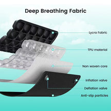 3D Airbag Inflatable Seat Cushion for Back Pain