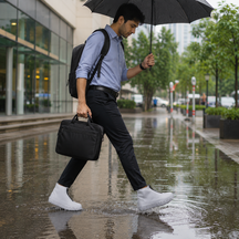 Silicone Waterproof Rain Shoe Covers for Men and Women