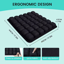 3D Airbag Inflatable Seat Cushion for Back Pain