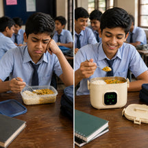 7 Levels Heating Function Cordless Lunch Box with Battery | Portable for Home, School, Travel, and Office
