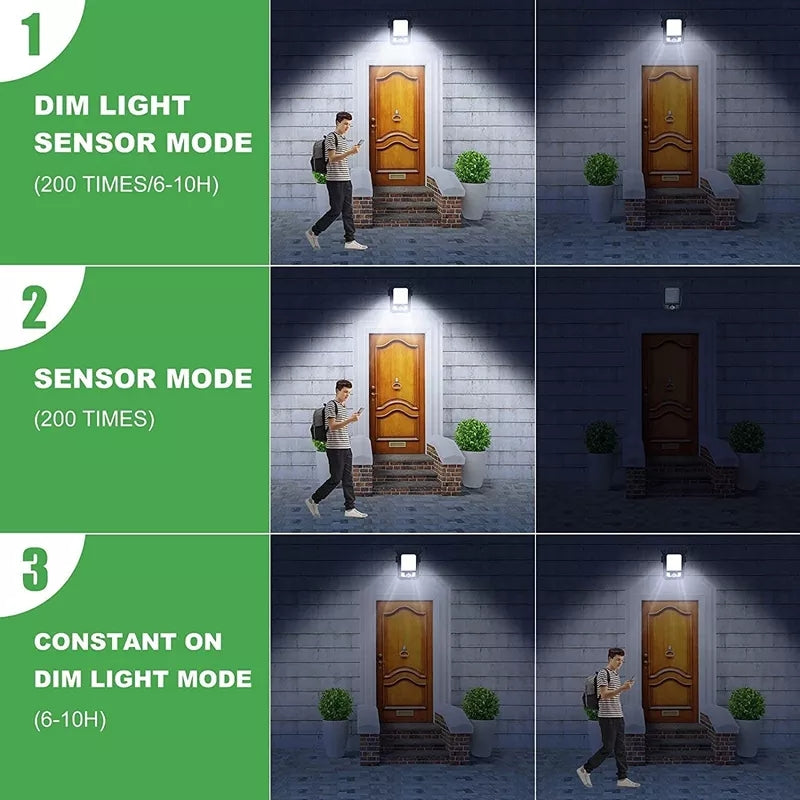 Solar Outdoor Clip Motion Sensor Light