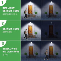 Solar Outdoor Clip Motion Sensor Light