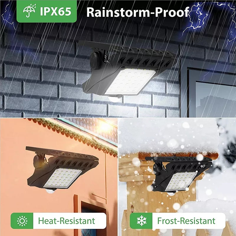 Solar Outdoor Clip Motion Sensor Light