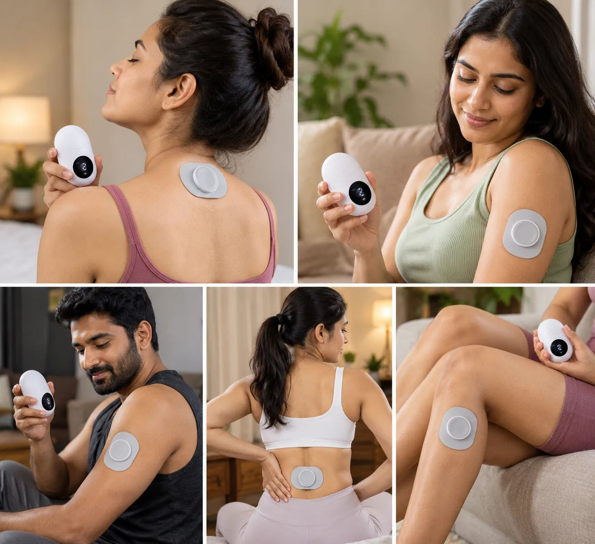 TENS Body Massager for Pain Relief - 6 Therapy Modes & 16 Intensity Levels With 7+ Days Battery Life, Back, Knee, shoulder & Sciatica Pain Nerve Stimulator For Pain Relief