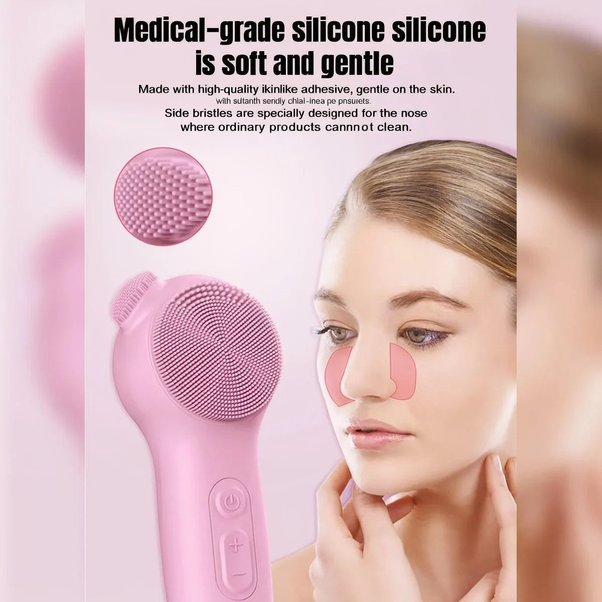 Advanced Dual-Touch Face Lifting Device with Red & Blue Light Therapy