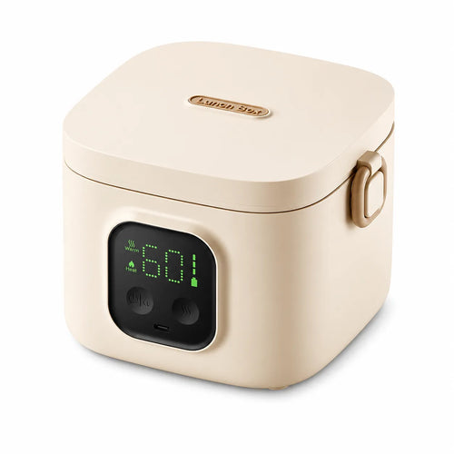 7 Levels Heating Function Cordless Lunch Box with Battery | Portable for Home, School, Travel, and Office