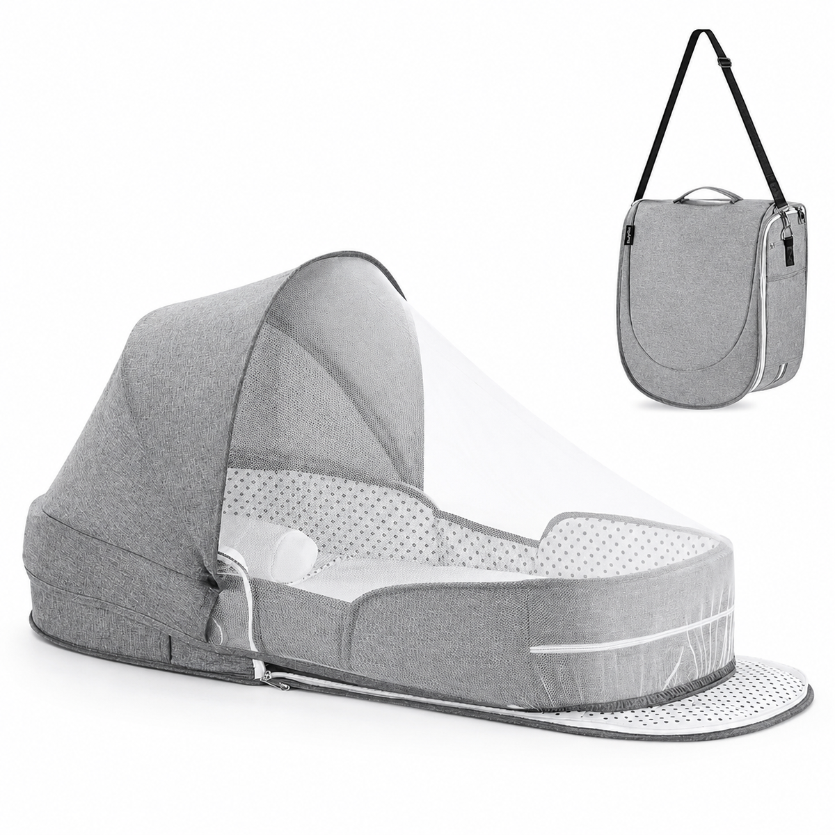 Foldable Diaper Bag Co-Sleeper