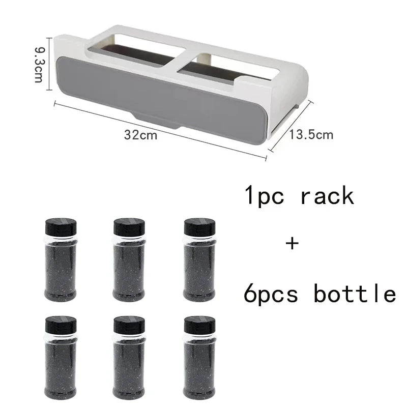 Self Adhesive Under-Shelf Kitchen Cabinet Storage Organiser