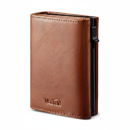 RFID Protection Slim Wallet–Safe Cards, Less Bulk