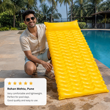 Water Floating Mat | Comfort Ergonomic Sunbathing Air Bed