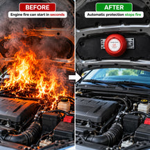Automatic Aerosol Fire Protection System For large battery banks, engine rooms, electrical cabinets, off-grid systems, boats, RVs & technical compartments