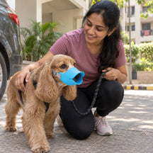 Waterproof Durable Duckbill Dog Muzzle Adjustable Silicone Breathable Anti-Bite Anti-Bark Pet Safety Mouth Cover Guard