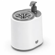 Electric Dog Paw Cleaner with Soap Dispenser, Portable Automatic Washer, Rechargeable, Soft Silicone Bristles, for Dogs & Cats