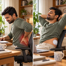 TENS Body Massager for Pain Relief - 6 Therapy Modes & 16 Intensity Levels With 7+ Days Battery Life, Back, Knee, shoulder & Sciatica Pain Nerve Stimulator For Pain Relief