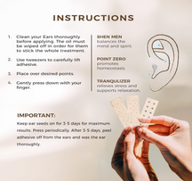 Crystal Ear Seeds For Accupuncture