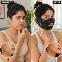 Reduction or complete disappearance of the double chin V-Face Massager