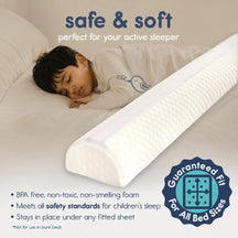 Soft Portable Safety Side Bed Guard Bumper for Toddler Kids Children Adult
