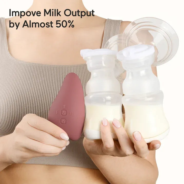Breast Lactation Vibration Massager for Better Milk Flow