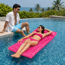 Water Floating Mat | Comfort Ergonomic Sunbathing Air Bed