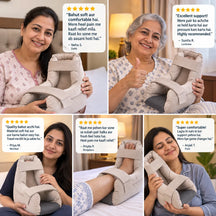 Heel Protector & Foot Elevation Support Pillow for Healing Therapy of Heel Pressure and Deep Tissue Injury