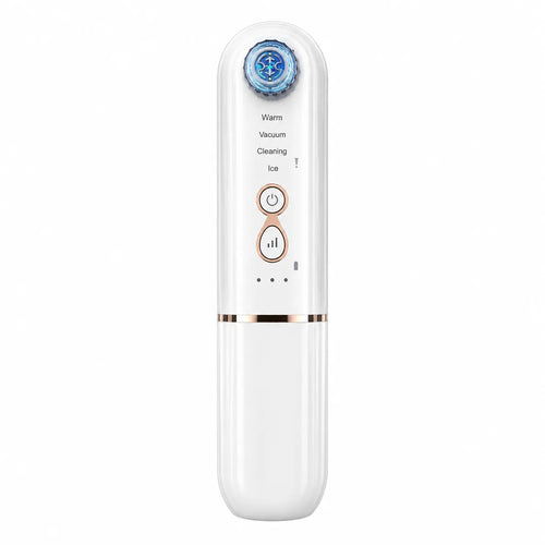 5-in-1 Hydra Facial Blackhead Removal Vacuum with Blue Light,Water and Oxygen Cycle Black Head Remover