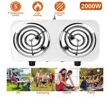 Portable Electric Double Burner