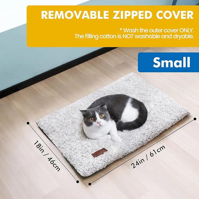 Self Heating Cat & Small Dog Mat | Warm, Soft & No Power Needed
